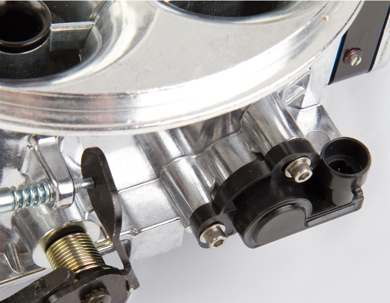 Holley Gen 3 Ultra Dominator Carburetors 0-80903BK Carburetors, Dominator, 1,050 cfm, 4-barrel, Mechanical Secondaries, Dual Inlet, Black and Shiny Finish, Annular Booster, 3-circuit, Each thumbnail 4