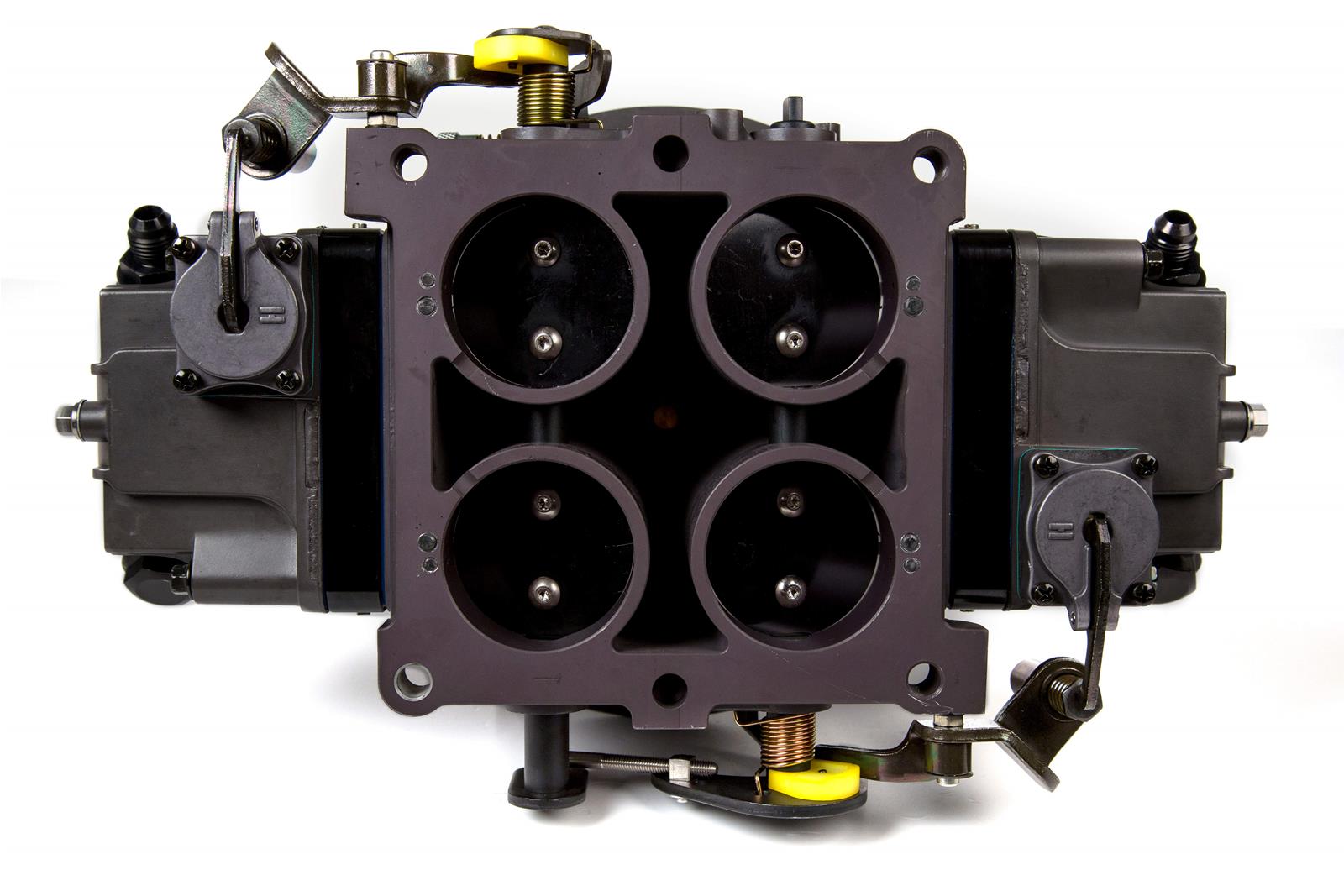 Holley Gen 3 Ultra Dominator Marine Carburetors 0-80903HBM Carburetors, Dominator, 1,050 cfm, 4-barrel, Mechanical Secondaries, Hard Core Gray and Black Finish, Annular Booster, 3-Circuit, Each thumbnail 2