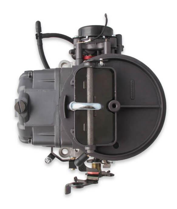 Holley Marine Avenger Carburetors 0-82500 Carburetors, Avenger, 500 cfm, 2-barrel, Electric Choke, Single Inlet, Hard Core Gray, Down-leg Booster, Universal Linkage, Each thumbnail 2
