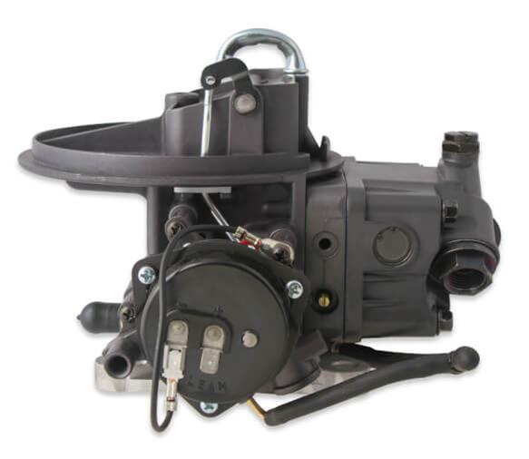 Holley Marine Avenger Carburetors 0-82500 Carburetors, Avenger, 500 cfm, 2-barrel, Electric Choke, Single Inlet, Hard Core Gray, Down-leg Booster, Universal Linkage, Each thumbnail 6