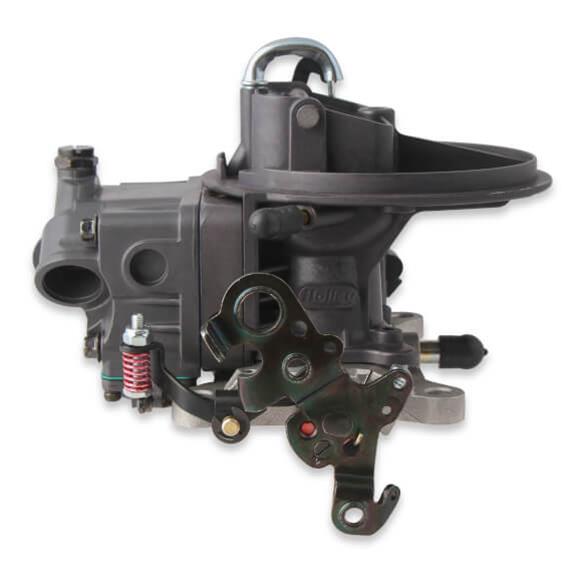 Holley Marine Avenger Carburetors 0-82500 Carburetors, Avenger, 500 cfm, 2-barrel, Electric Choke, Single Inlet, Hard Core Gray, Down-leg Booster, Universal Linkage, Each thumbnail 4