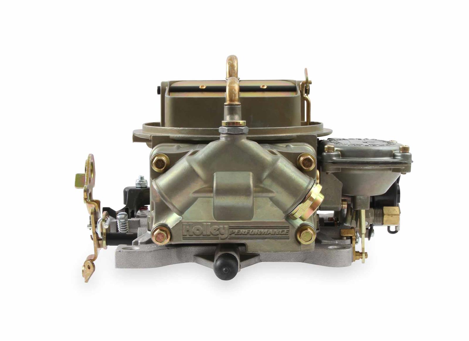 Holley Marine 750 CFM 4-Barrel Carburetor 0-9015-2 Carburetors, Marine, cfm, 4-barrel, Square Bore, Electric Choke, Vacuum Secondaries, Dual Inlet, Gold Dichromate, Down-leg Booster, Each thumbnail 2