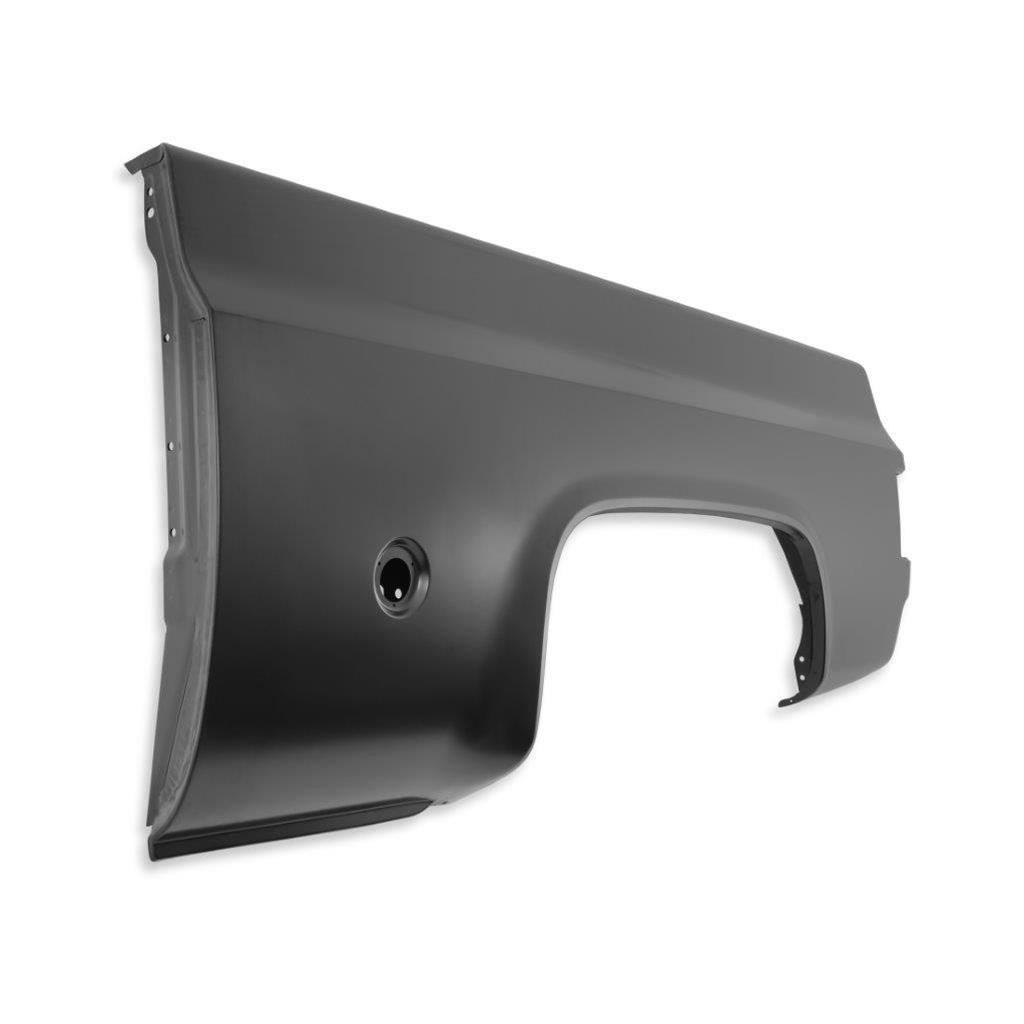 Brothers Trucks Bedside Panels 04-105 Truck Bed Panel, Steel, Black EDP Coated, with Fuel Hole, Driver Side, Chevy, GMC, Each thumbnail 4