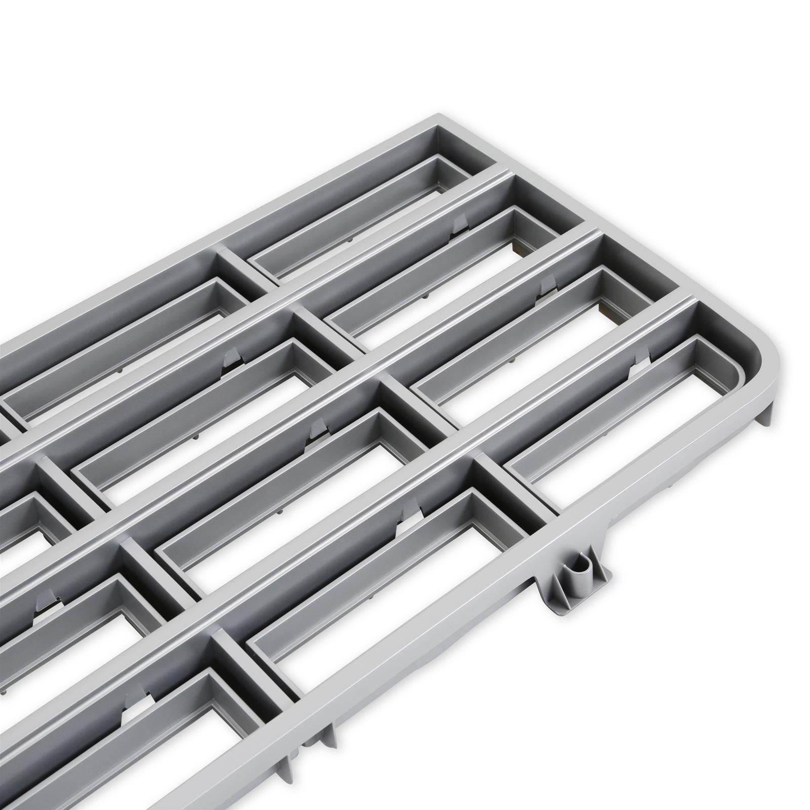 Brothers Trucks Grilles 04-169 Grille, Front Main Grille, Silver, Includes Yellow Bowtie, Plastic, Chevy, Each