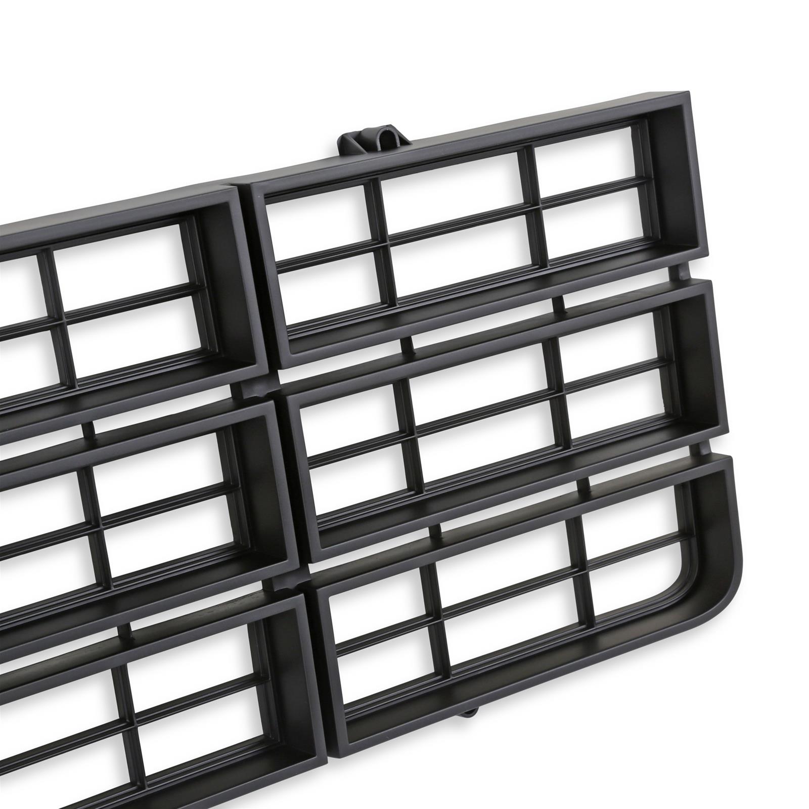 Brothers Trucks Grilles 04-170 Grille, Front Main Grille, Black, Includes Yellow Bowtie, Plastic, Chevy, Each