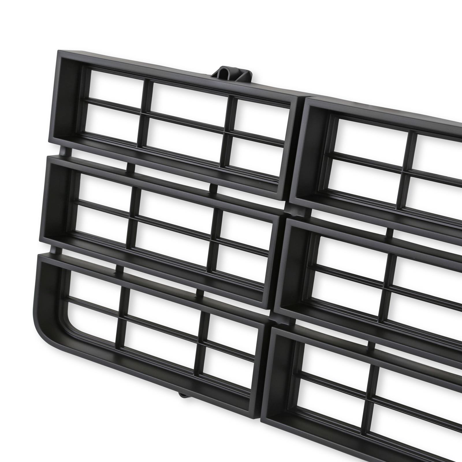 Brothers Trucks Grilles 04-170 Grille, Front Main Grille, Black, Includes Yellow Bowtie, Plastic, Chevy, Each thumbnail 2