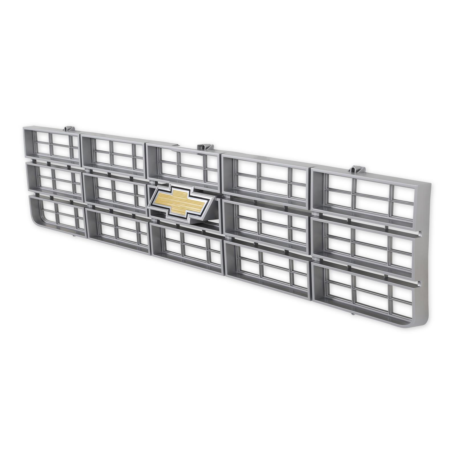 Brothers Trucks Grilles 04-171 Grille, Front Main Grille, Gray, Includes Yellow Bowtie, Plastic, Chevy, Each thumbnail 5