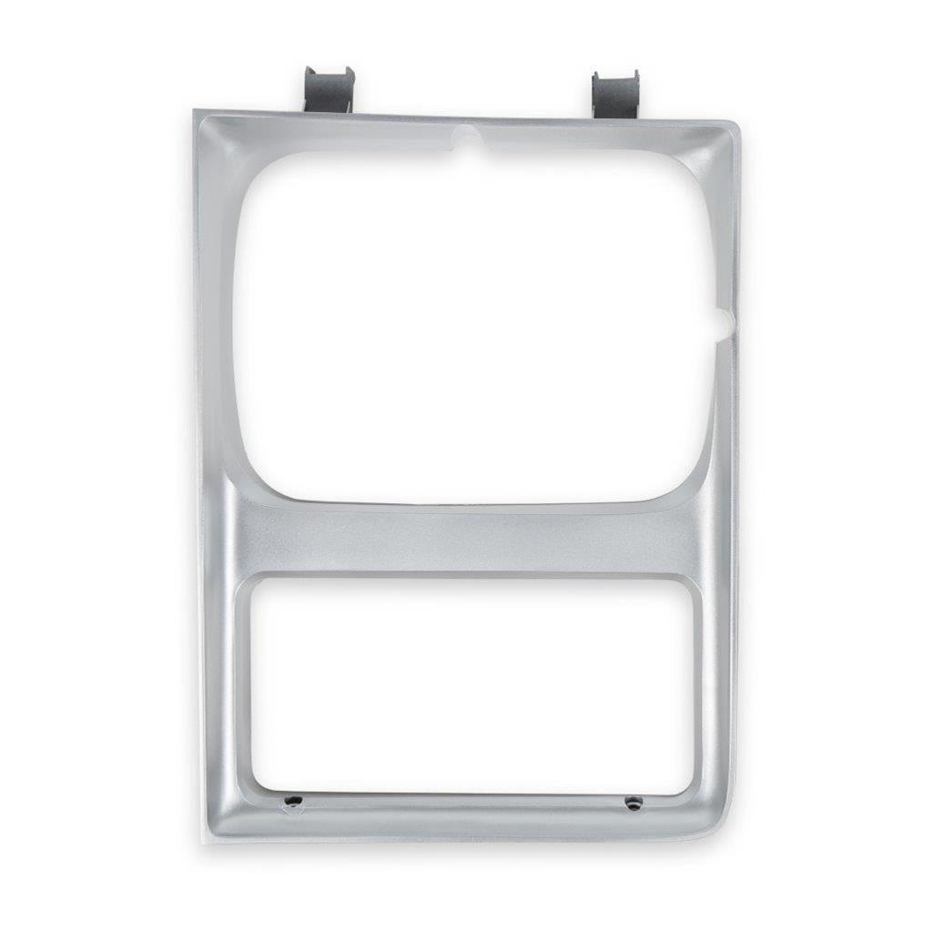 Brothers Trucks Headlight Bezels 04-187 Door, Driver Side, Models with Single Headlights, Plastic, Silver, Chevy, GMC, Each thumbnail 4
