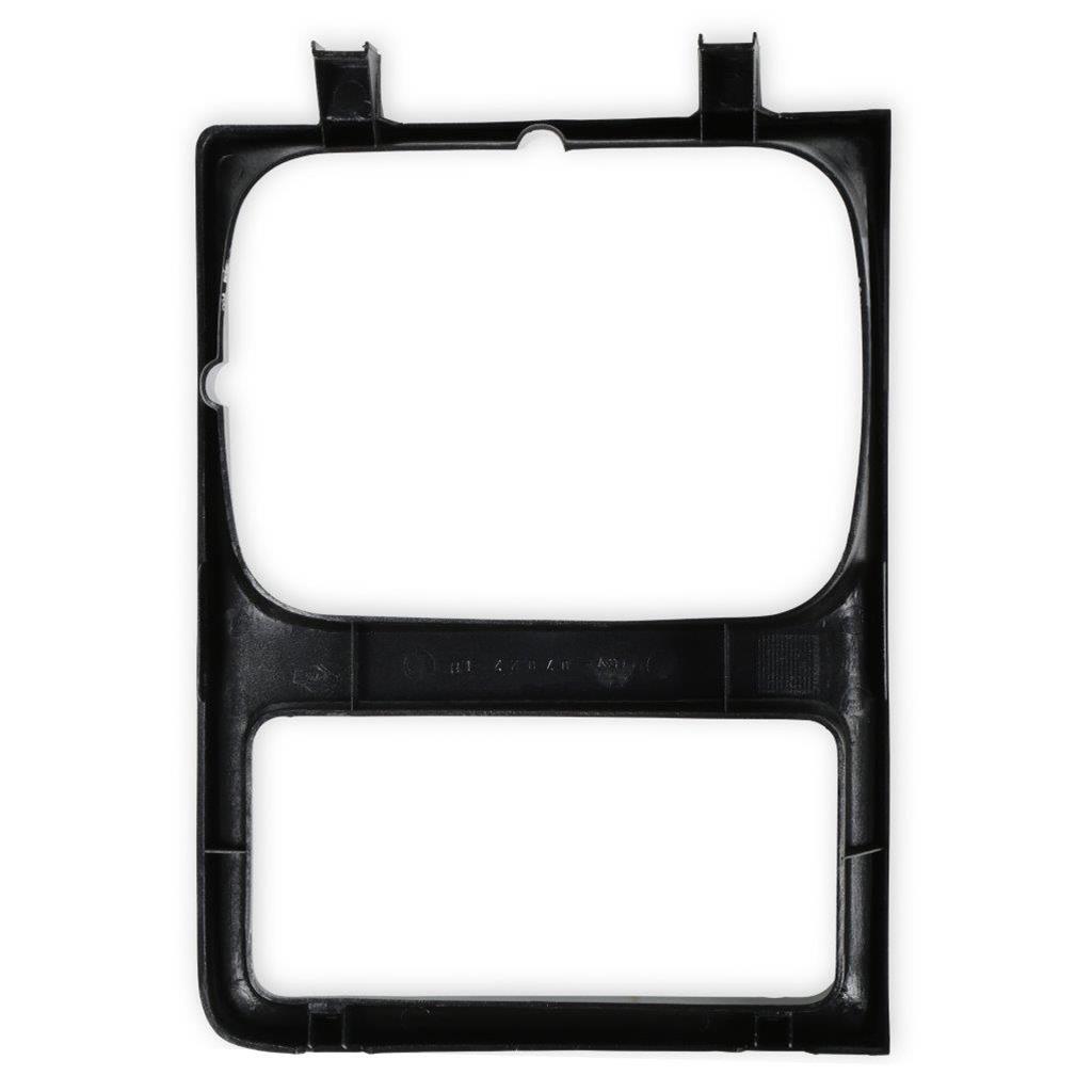 Brothers Trucks Headlight Bezels 04-187 Door, Driver Side, Models with Single Headlights, Plastic, Silver, Chevy, GMC, Each