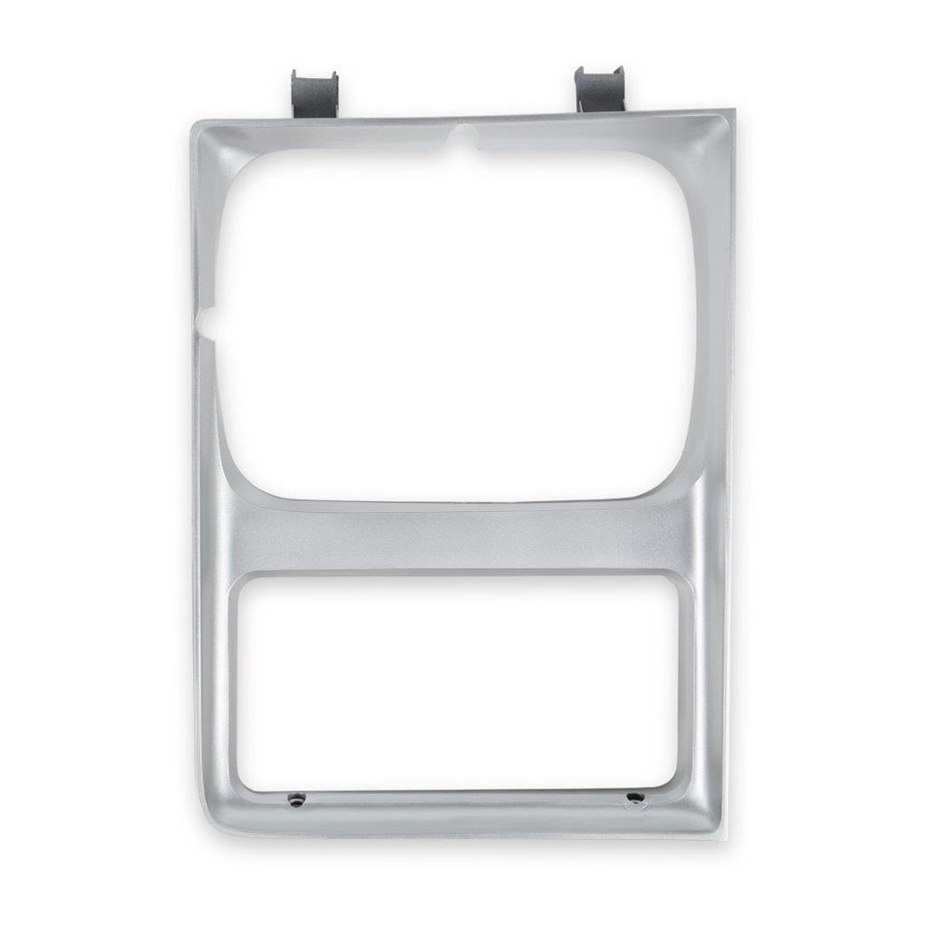 Brothers Trucks Headlight Bezels 04-188 Door, Passenger Side, Models with Single Headlights, Plastic, Silver, Chevy, GMC, Each thumbnail 3