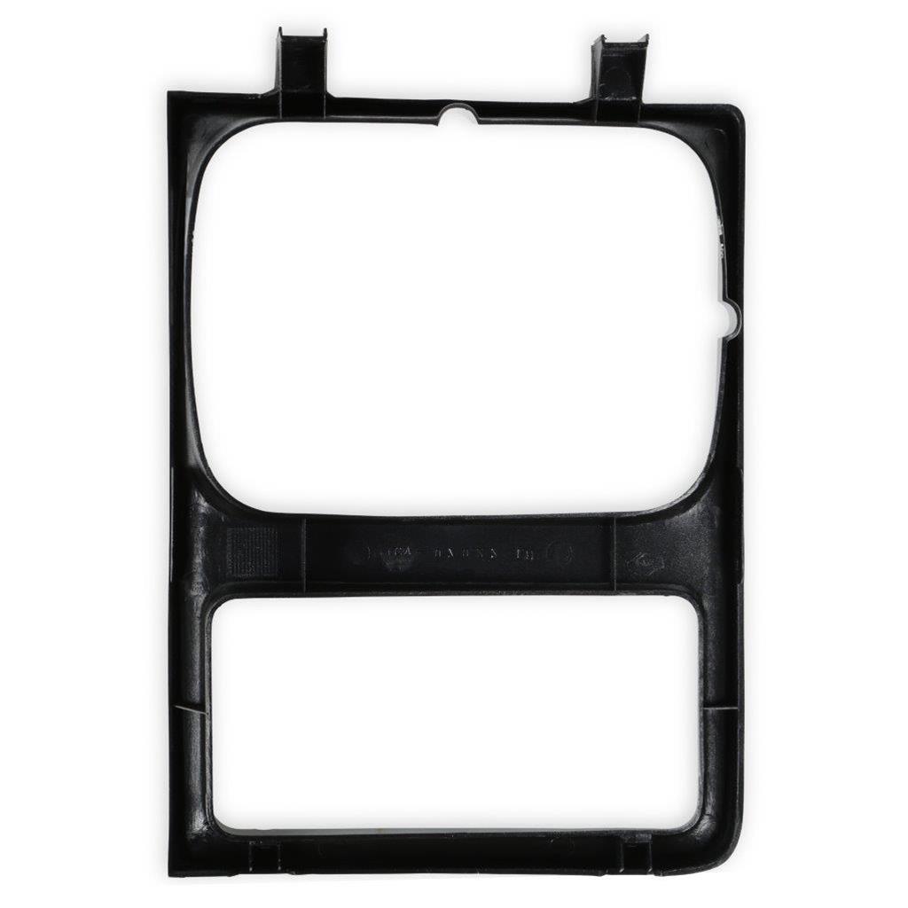 Brothers Trucks Headlight Bezels 04-188 Door, Passenger Side, Models with Single Headlights, Plastic, Silver, Chevy, GMC, Each