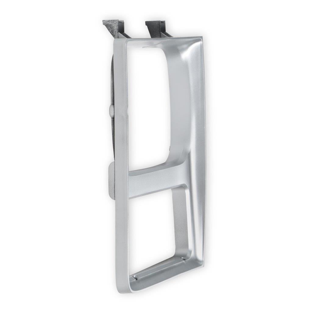 Brothers Trucks Headlight Bezels 04-188 Door, Passenger Side, Models with Single Headlights, Plastic, Silver, Chevy, GMC, Each thumbnail 6