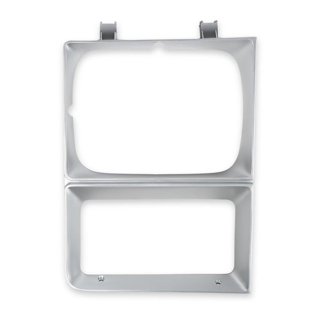 Brothers Trucks Headlight Bezels 04-190 Door, Passenger Side, Models with Single Headlights, Plastic, Argent, Chevy, GMC, Each thumbnail 3