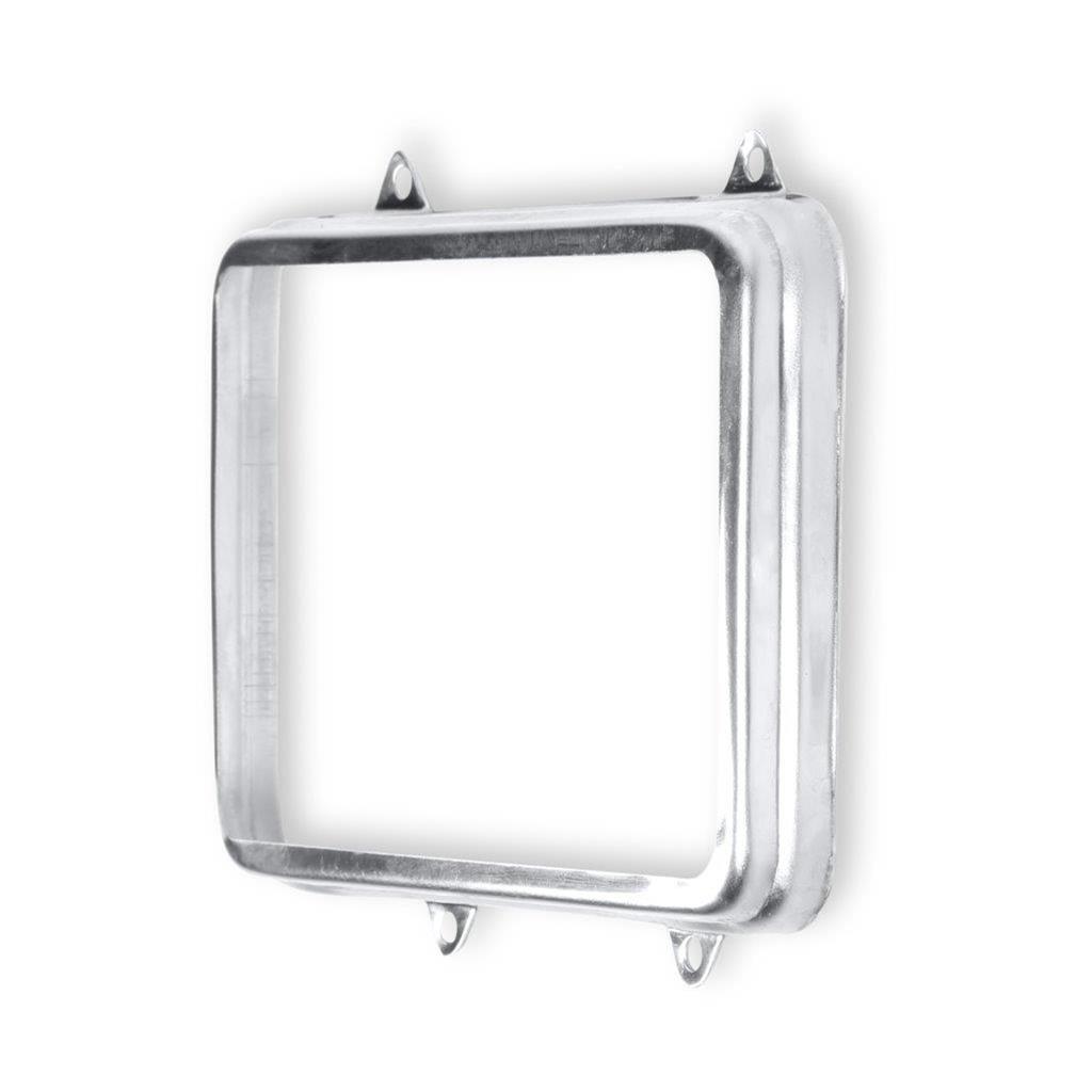 Brothers Trucks Headlight Retaining Rings 04-244 Light Bezel, Rings, Fits Models with Quad Headlights, Aluminum, Polished, Each thumbnail 2