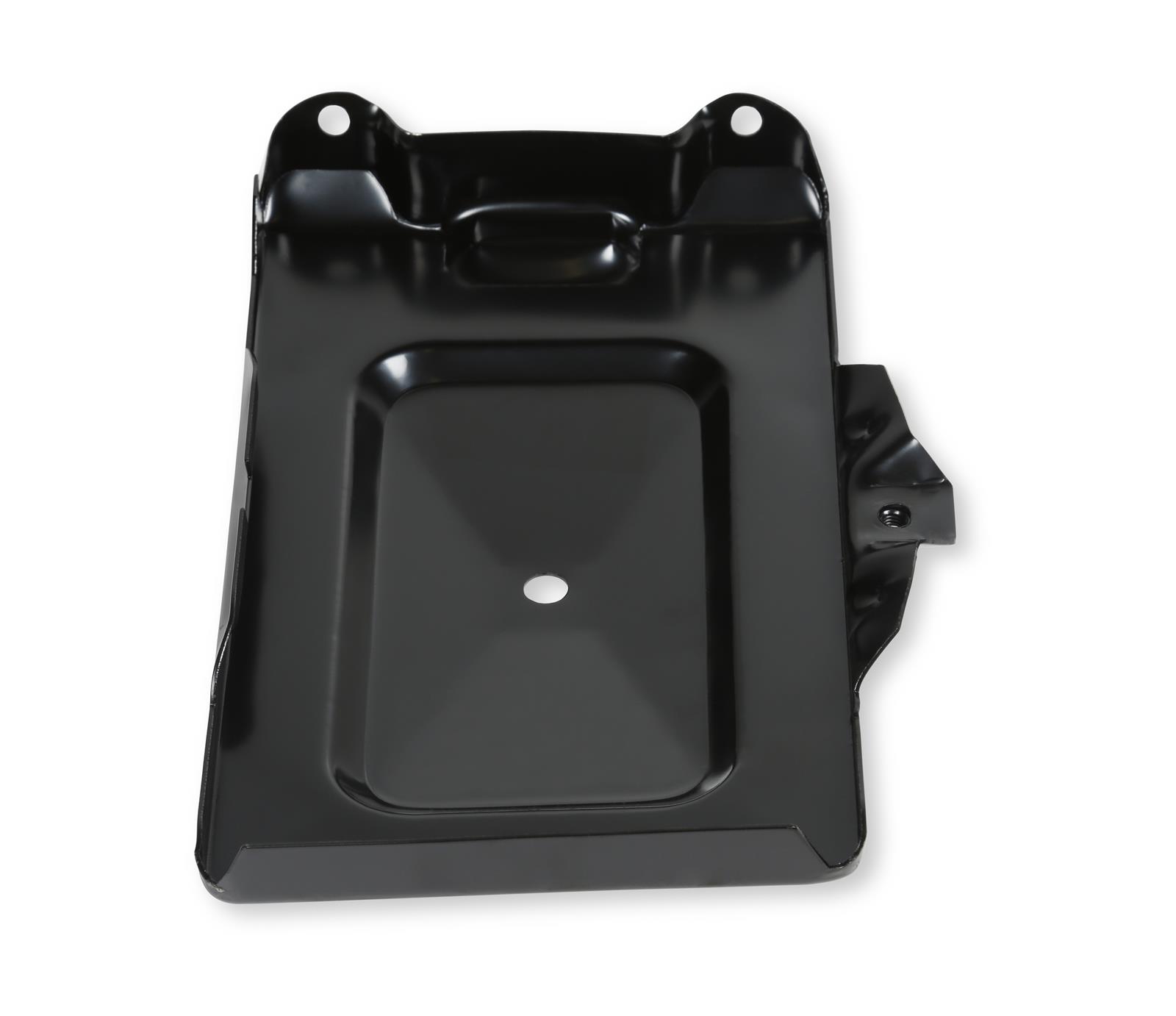 Brothers Trucks Battery Trays 04-254 Trays, OE Style, Tray Only, Stamped Steel, Black EDP Coated, Chevy, GMC, Each thumbnail 2