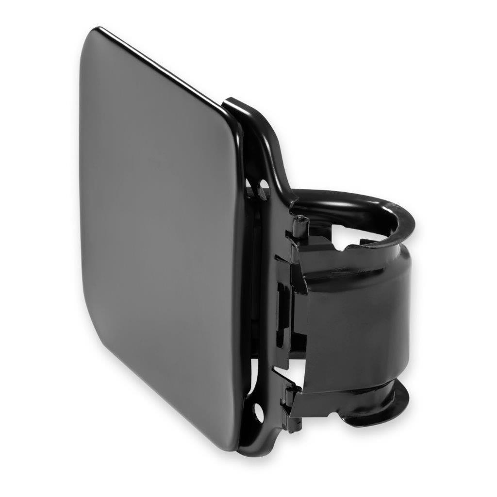 Brothers Trucks C/K Fuel Doors 04-284 Door, Square, Steel, Black EDP Coated, Chevy, GMC, Each thumbnail 3