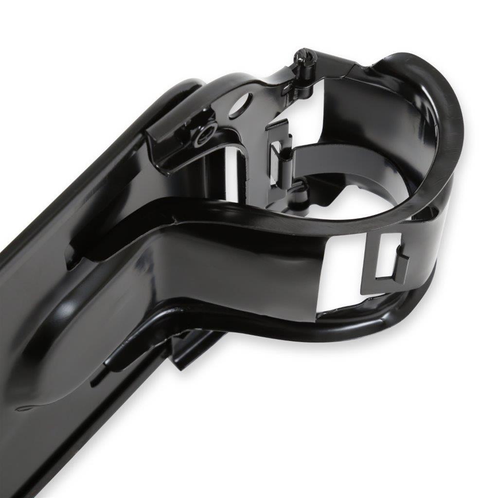 Brothers Trucks C/K Fuel Doors 04-284 Door, Square, Steel, Black EDP Coated, Chevy, GMC, Each
