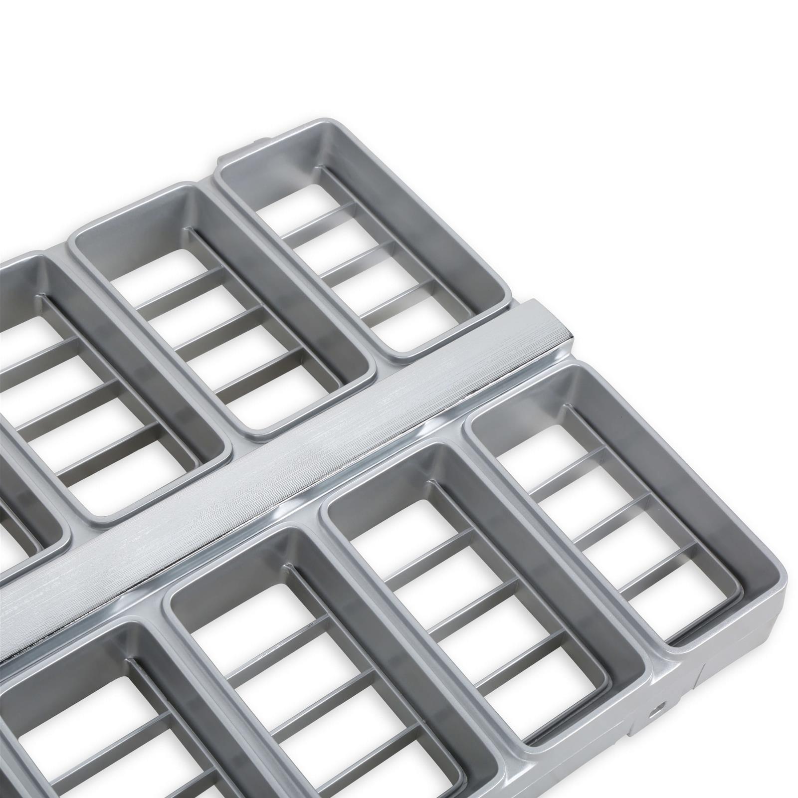 Brothers Trucks Grilles 04-326 Grille, Front Main Grille, Chrome Surround with Gray Insert, Plastic, Does Not Include Bowtie, Chevy, Each