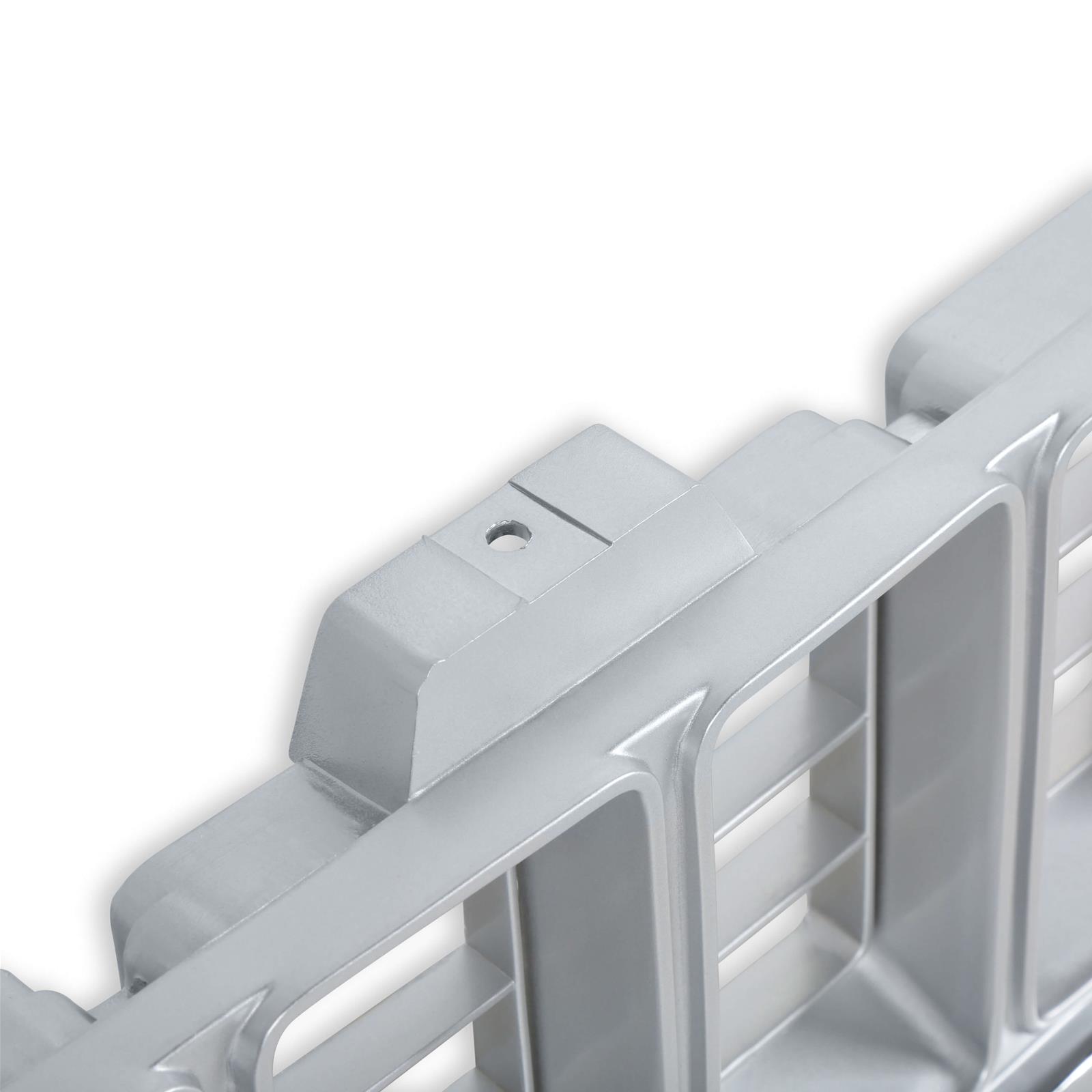 Brothers Trucks Grilles 04-326 Grille, Front Main Grille, Chrome Surround with Gray Insert, Plastic, Does Not Include Bowtie, Chevy, Each thumbnail 4