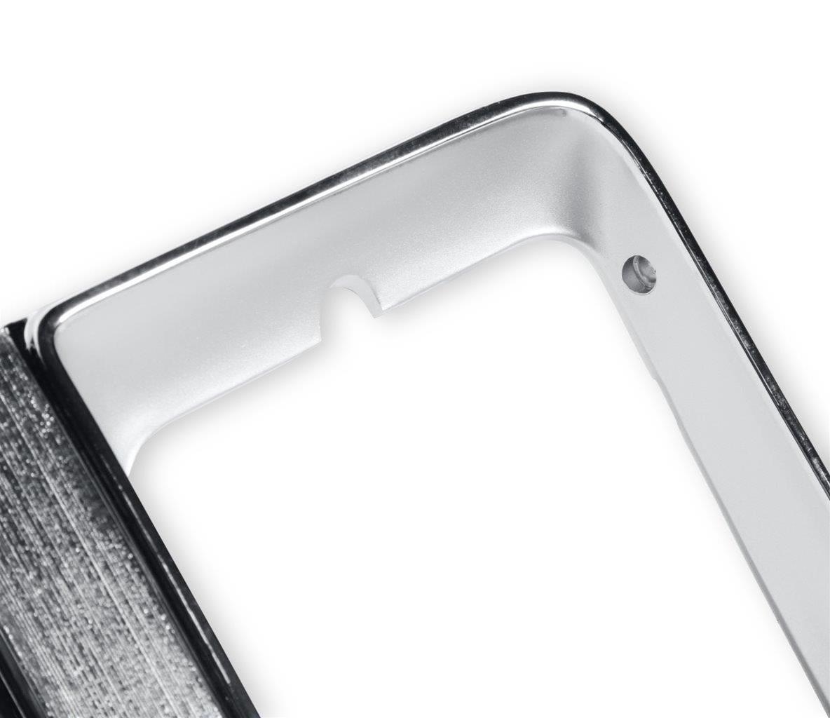 Brothers Trucks Headlight Bezels 04-329 Door, Driver Side, Models with Quad Headlights, Plastic, Argent/Chrome, Chevy, GMC, Each