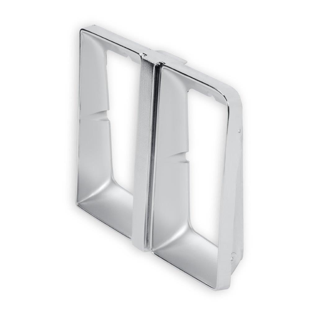 Brothers Trucks Headlight Bezels 04-329 Door, Driver Side, Models with Quad Headlights, Plastic, Argent/Chrome, Chevy, GMC, Each thumbnail 4