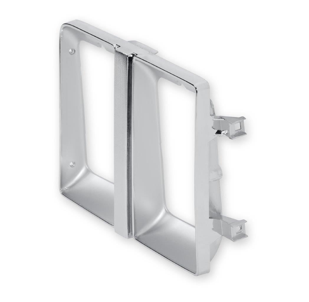 Brothers Trucks Headlight Bezels 04-330 Door, Passenger Side, Models with Quad Headlights, Plastic, Argent/Chrome, Chevy, GMC, Each thumbnail 3