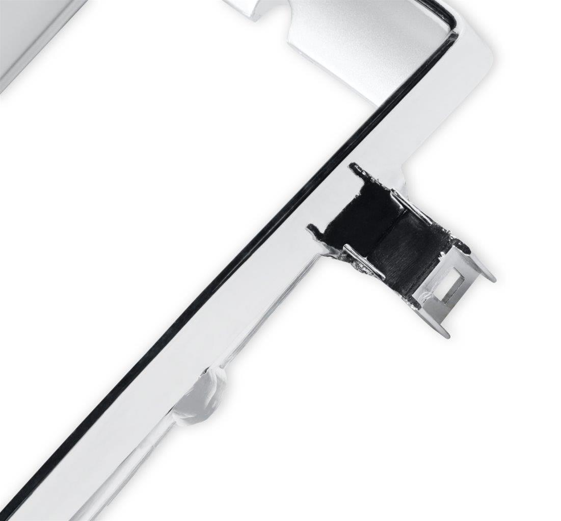 Brothers Trucks Headlight Bezels 04-330 Door, Passenger Side, Models with Quad Headlights, Plastic, Argent/Chrome, Chevy, GMC, Each thumbnail 2