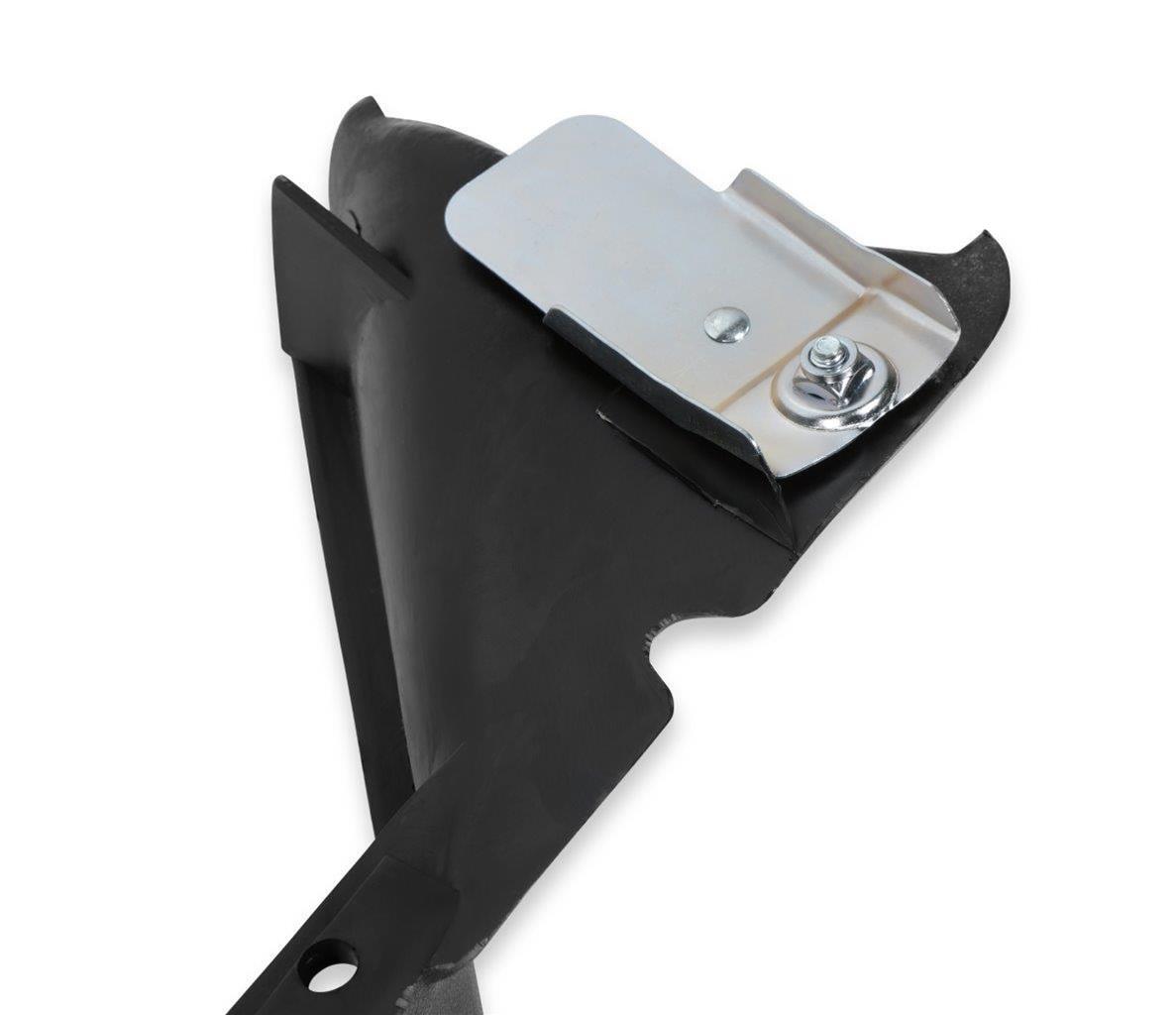 Brothers Trucks Air Deflectors 04-332 Dams, Deflector, Front Lower, Plastic, Black, Models without Tow Hooks, Chevy, GMC, Each thumbnail 4