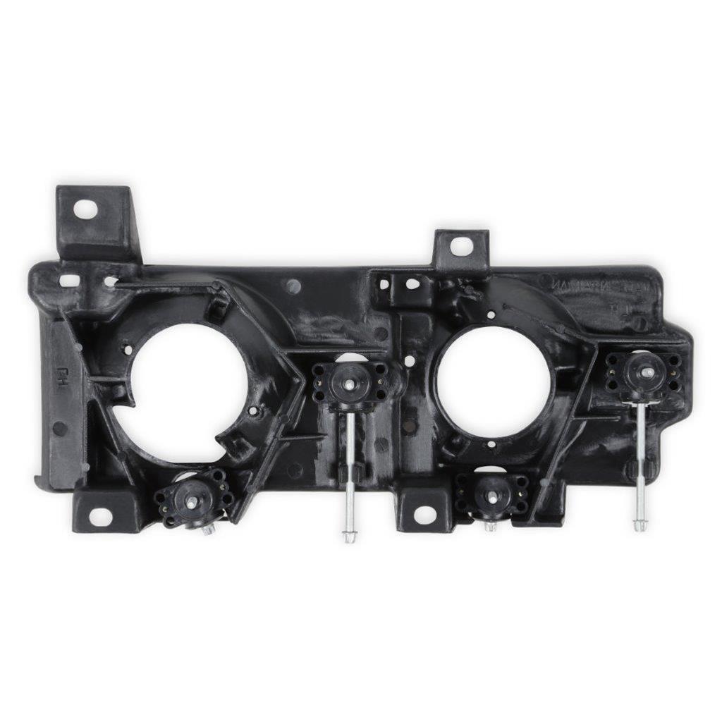 Brothers Trucks Dual Headlight Mounting Brackets 04-358 Brackets, Plastic, Black, Right, Chevy, GMC, Each thumbnail 2