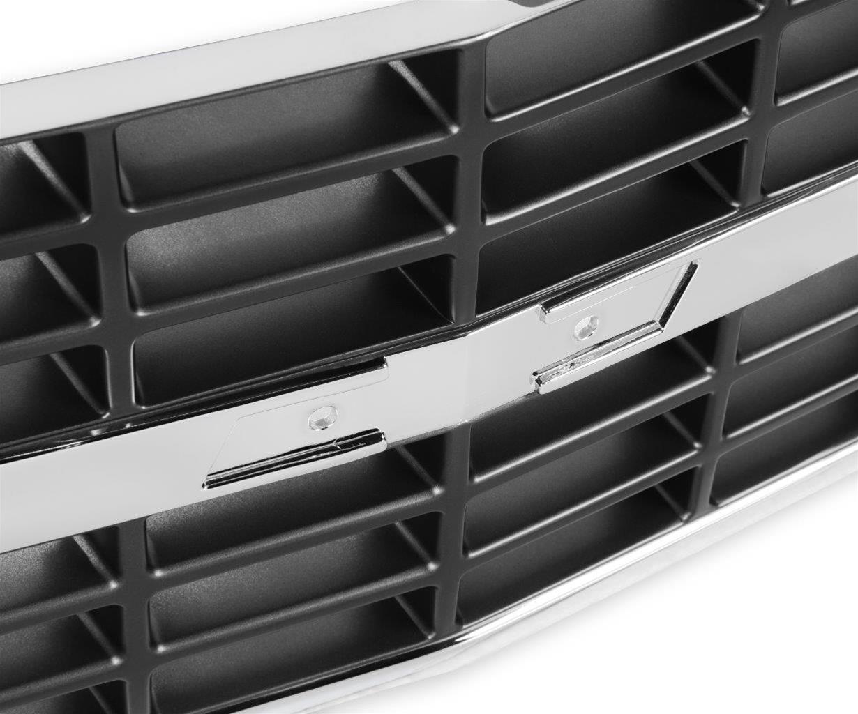 Brothers Trucks Grilles 04-366 Grille, Stock Style, Main Grille Position, ABS Plastic,Chrome, Chevrolet, Each thumbnail 3