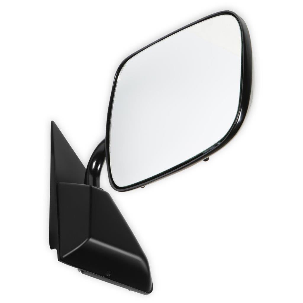 Brothers Trucks GMT400 Below Eyeline Mirrors 04-382 Side Mirror, OE Replacement, Right, Passenger Side, Manual, Black, Chevrolet, GMC, Each thumbnail 2