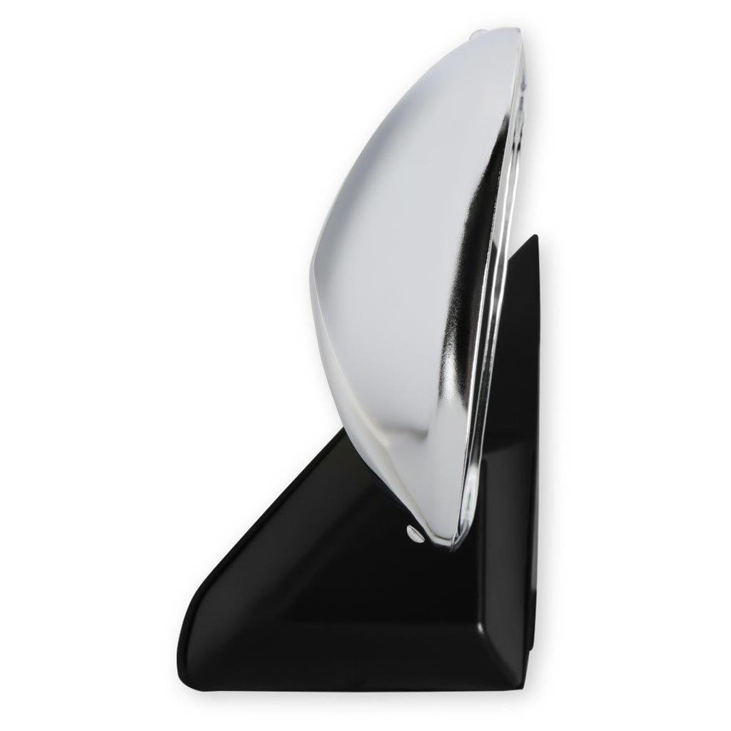 Brothers Trucks GMT400 Below Eyeline Mirrors 04-383 Side Mirror, OE Replacement, Left, Driver Side, Manual, Chrome, Chevrolet, GMC, Each thumbnail 4
