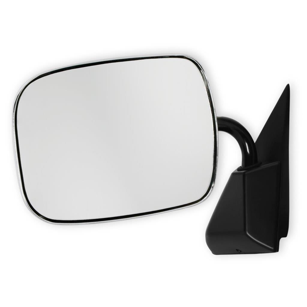 Brothers Trucks GMT400 Below Eyeline Mirrors 04-383 Side Mirror, OE Replacement, Left, Driver Side, Manual, Chrome, Chevrolet, GMC, Each thumbnail 5