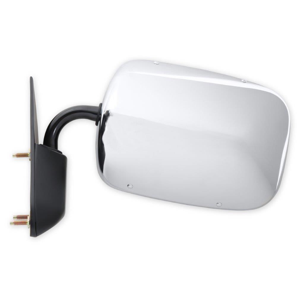 Brothers Trucks GMT400 Below Eyeline Mirrors 04-383 Side Mirror, OE Replacement, Left, Driver Side, Manual, Chrome, Chevrolet, GMC, Each thumbnail 3