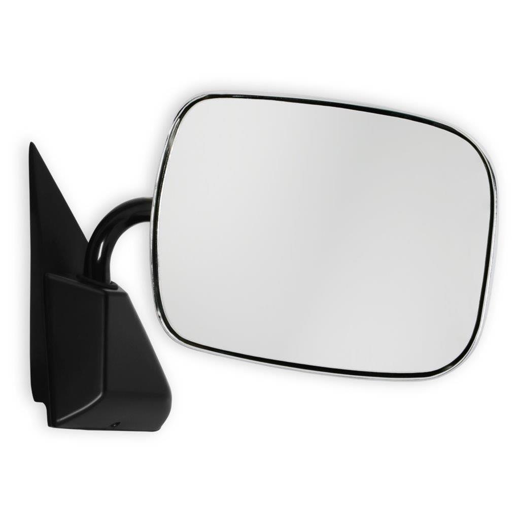 Brothers Trucks GMT400 Below Eyeline Mirrors 04-384 Side Mirror, OE Replacement, Right, Passenger Side, Manual, Chrome, Chevrolet, GMC, Each thumbnail 5