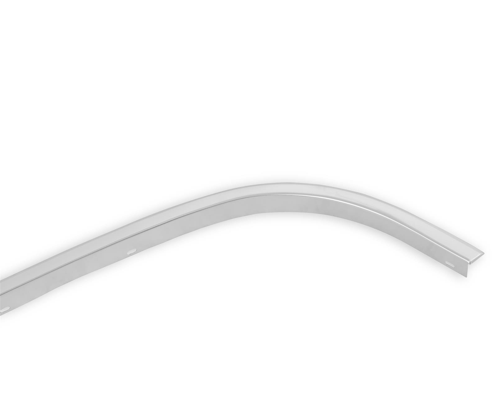 Brothers Trucks Wheel Opening Moldings 04-434 Moldings, OE Style, Left Rear, Aluminum, Chrome, Chevy, GMC, Each thumbnail 6
