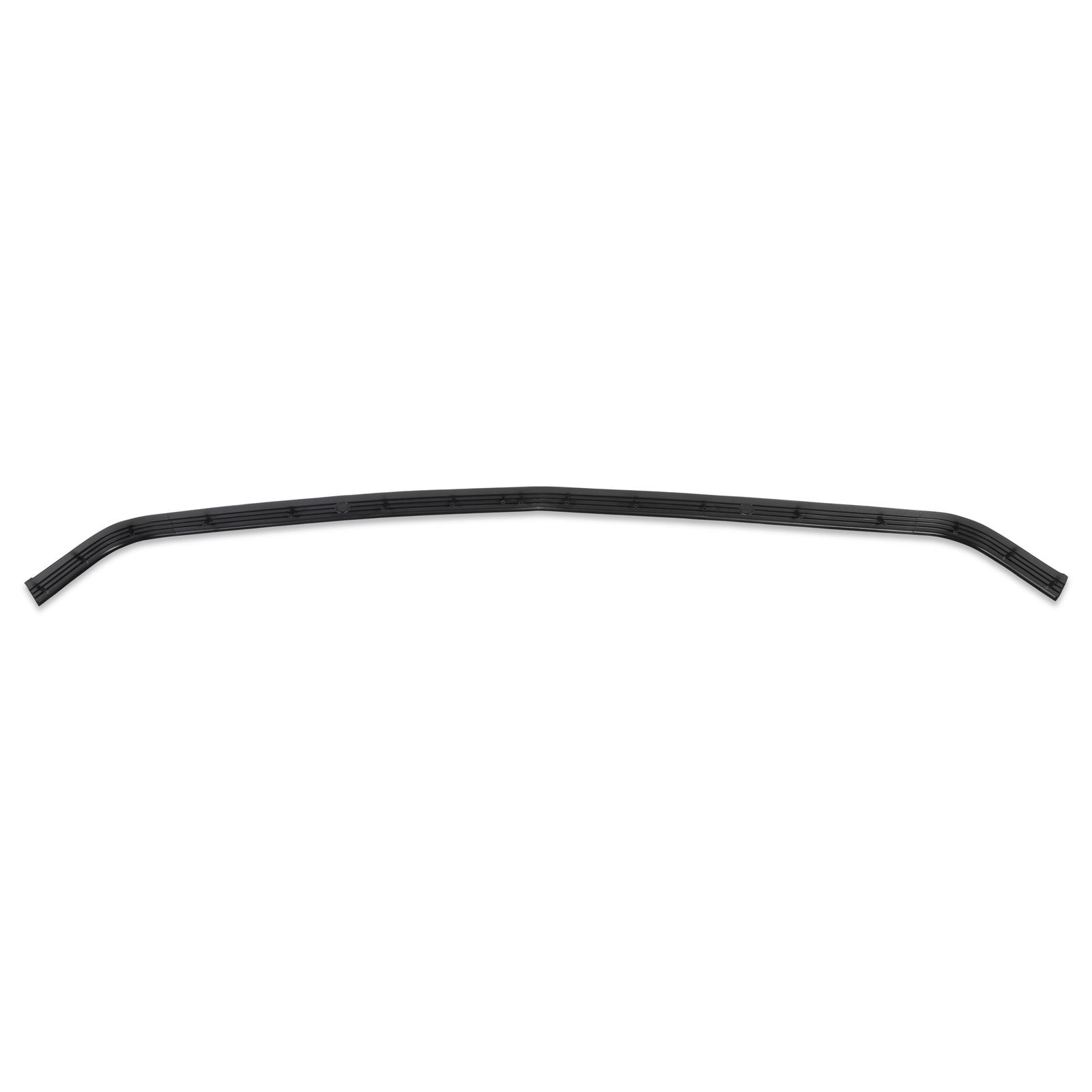 Brothers Trucks Bumper Impact Strips 04-454 Strip, Front Strip, 1988-2002, Front, Black with Chrome Strip, Each thumbnail 6