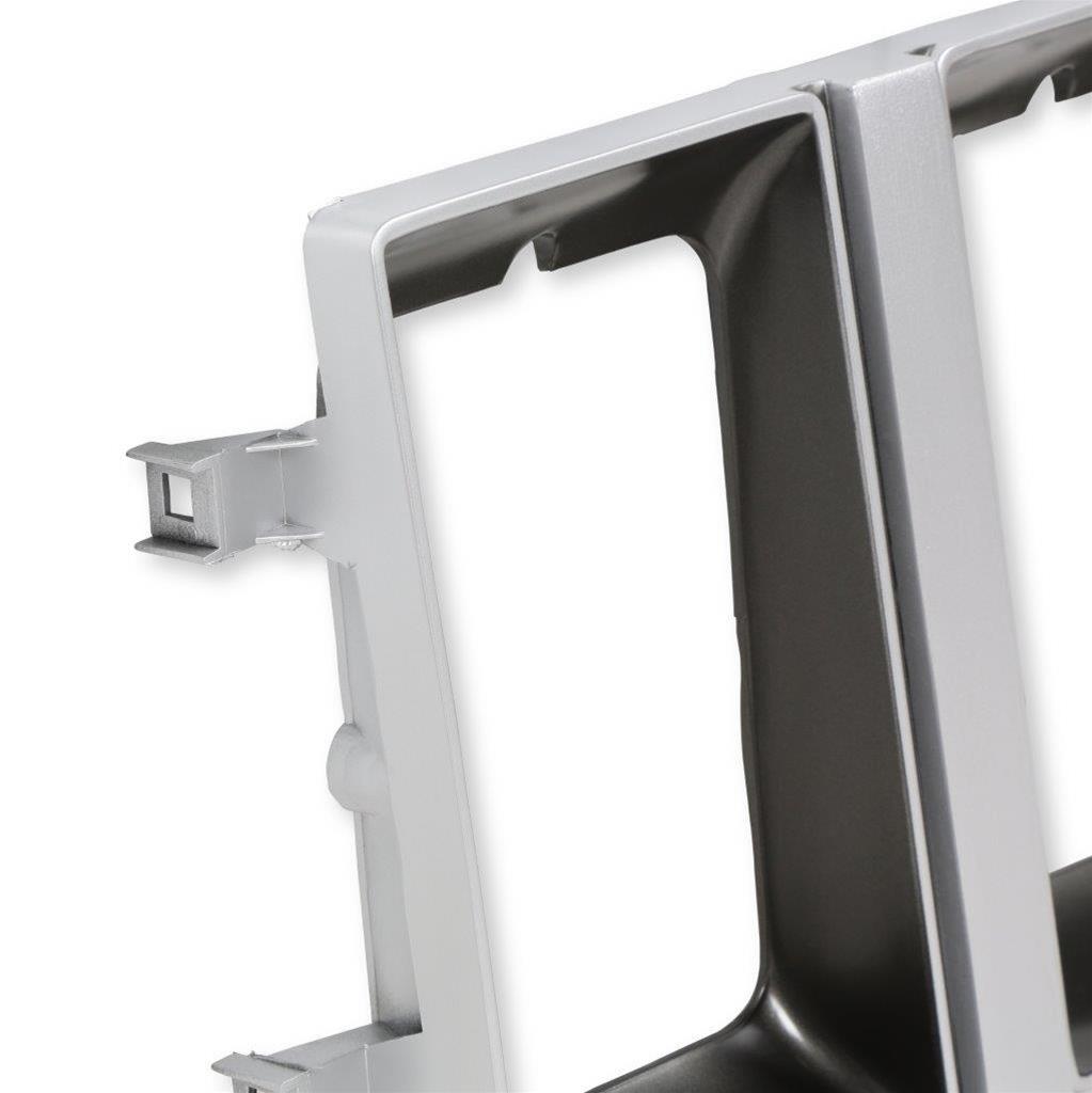 Brothers Trucks Headlight Bezels 04-472 Door, Driver Side, Models with Quad Headlights, Plastic, Dark Gray/Silver, Chevy, GMC, Each thumbnail 6