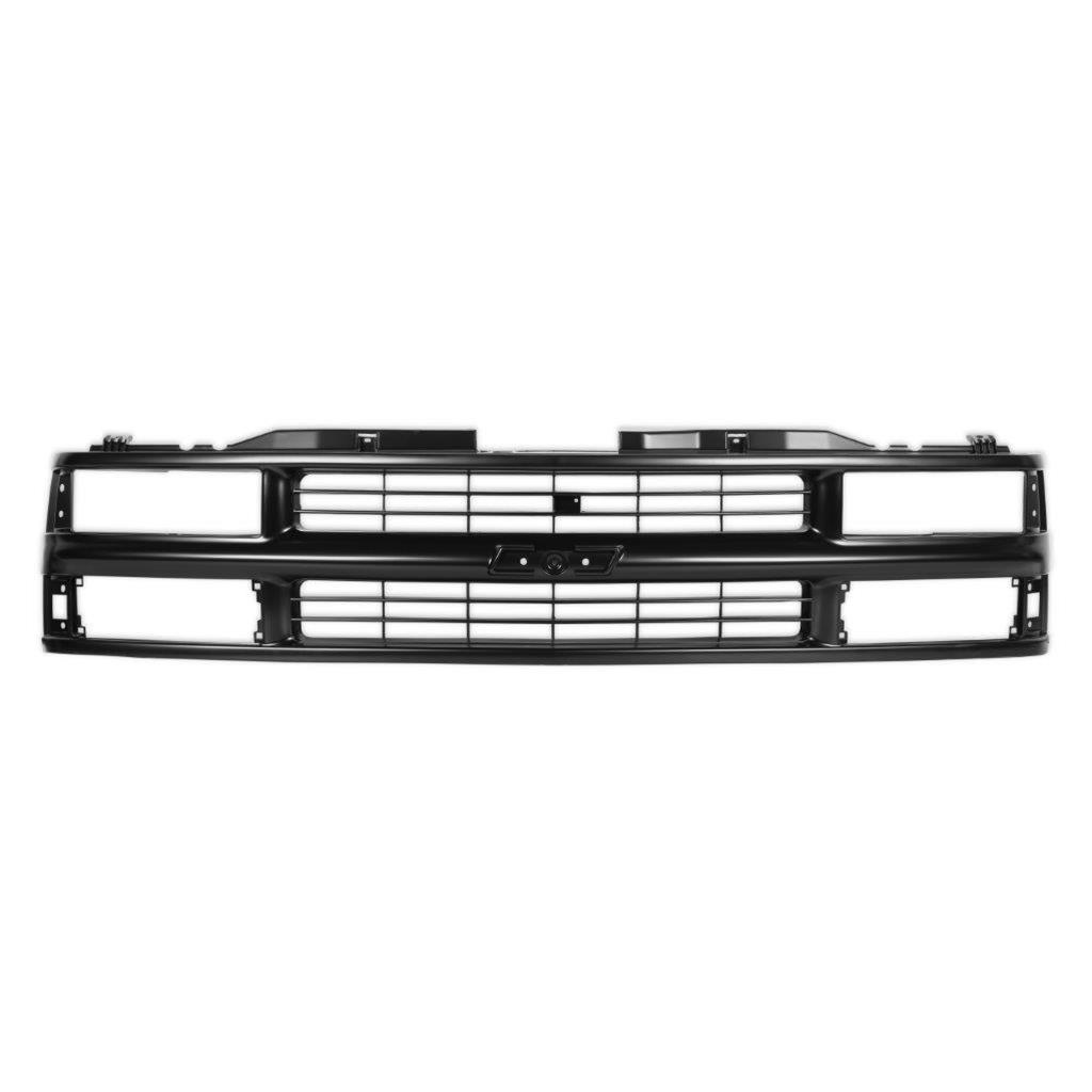 Brothers Trucks Grilles 04-487 Grille, Chevy, Stock Style, Black with Sport Package, Dual Headlights, Each thumbnail 5