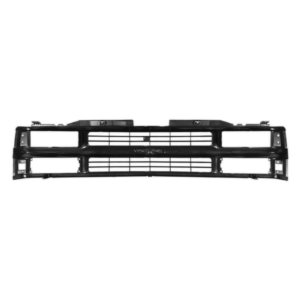 Brothers Trucks Grilles 04-487 Grille, Chevy, Stock Style, Black with Sport Package, Dual Headlights, Each thumbnail 6