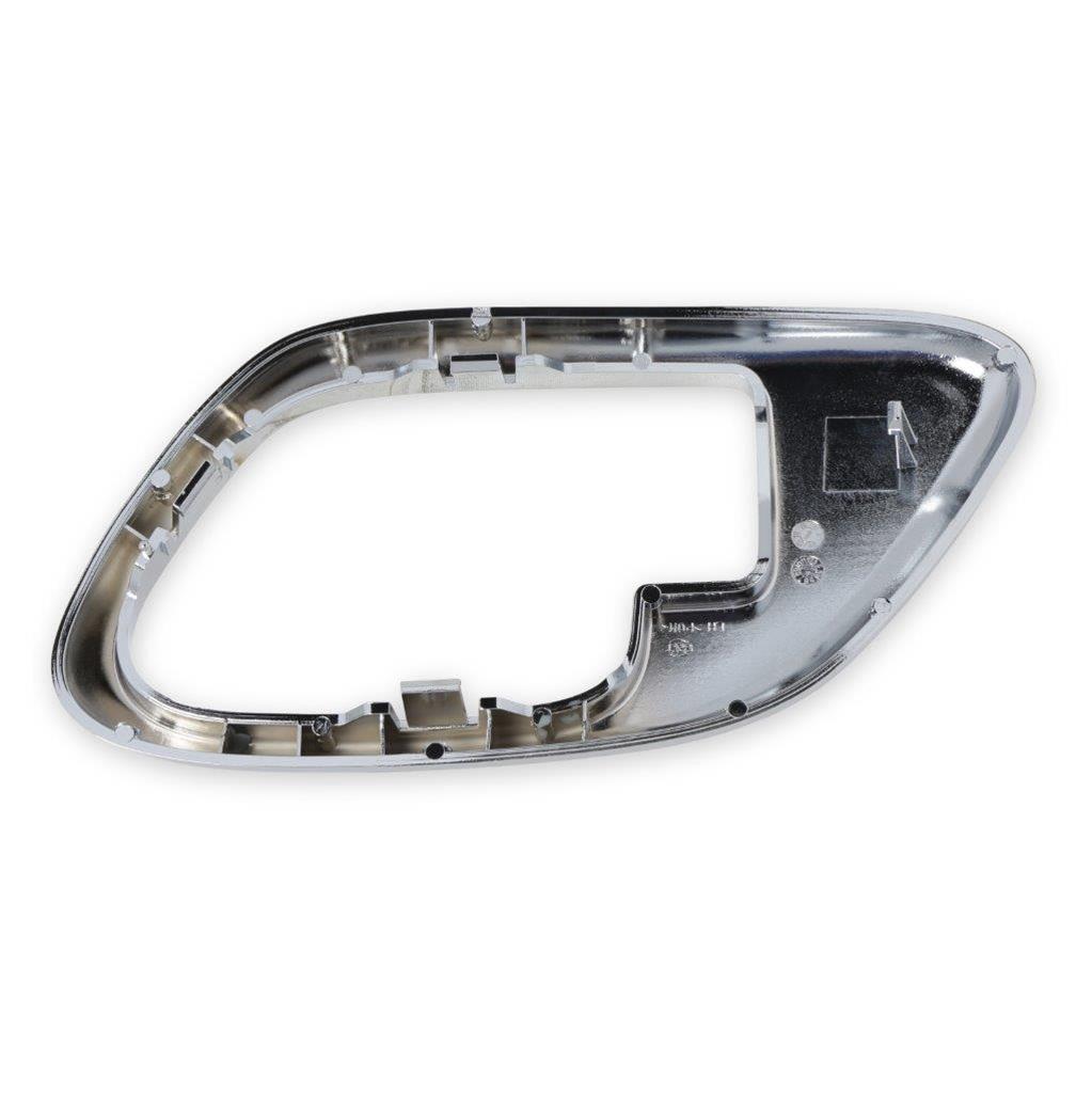 Brothers Trucks GMT400 Inside Door Handle Bezels 04-489 Interior Bezel, Chrome, Plastic, Front, Without Power Locks, Chevrolet, GMC, Pair thumbnail 6