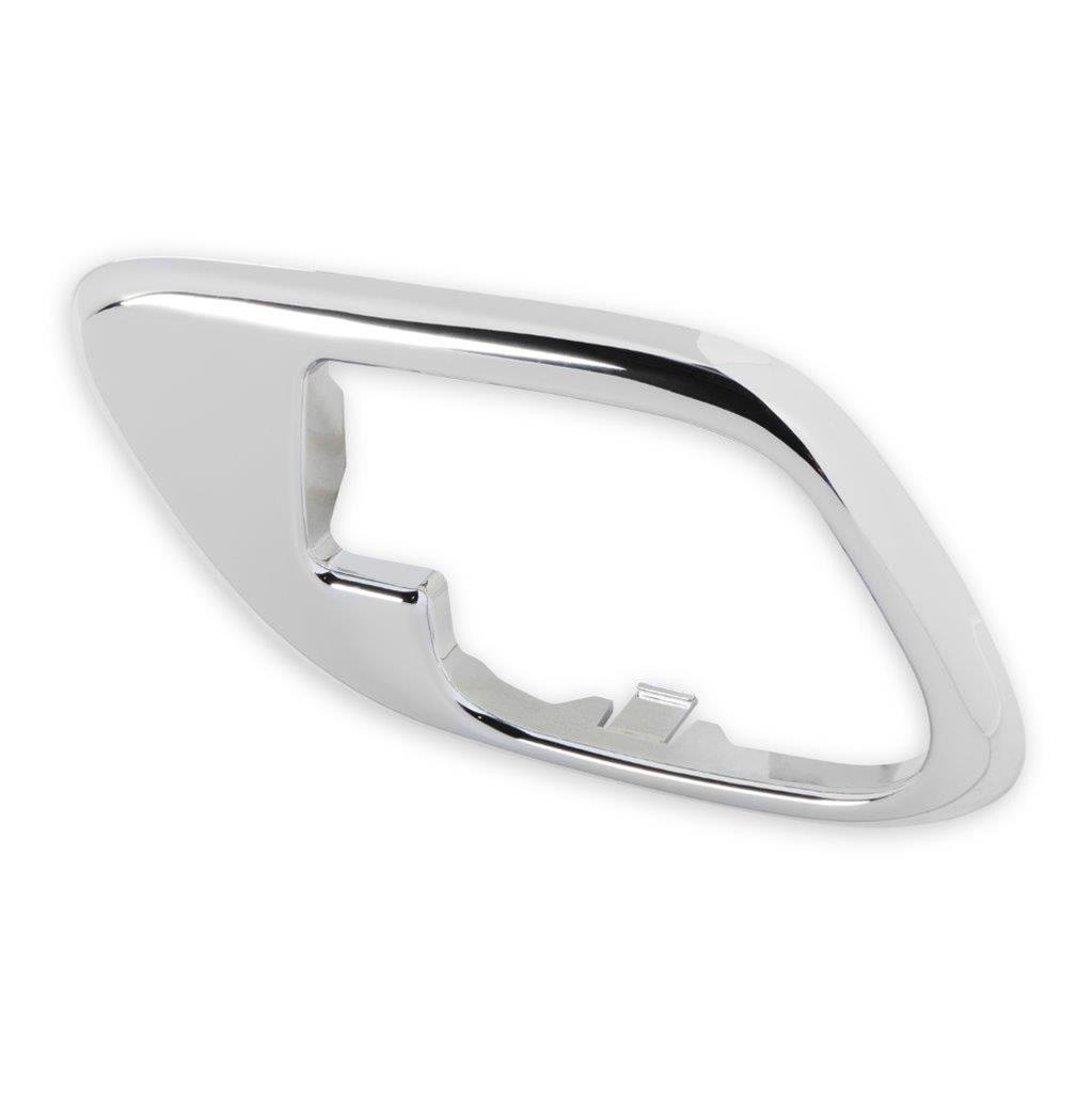 Brothers Trucks GMT400 Inside Door Handle Bezels 04-489 Interior Bezel, Chrome, Plastic, Front, Without Power Locks, Chevrolet, GMC, Pair thumbnail 8
