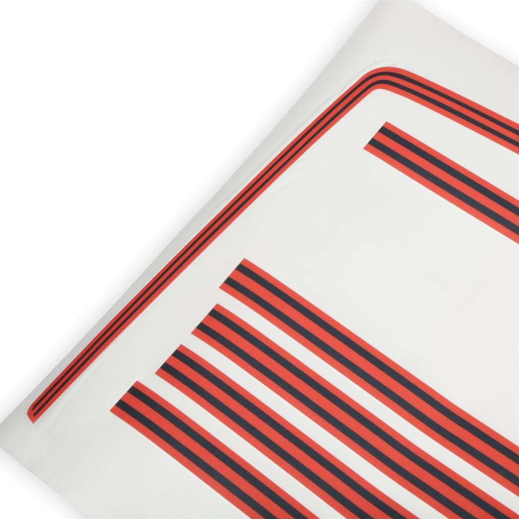 Brothers Trucks Paint Break Stripe Kits 04-524 Classic Truck Kit, Black/Red, Adhesive, Chevy, GMC, Kit thumbnail 2