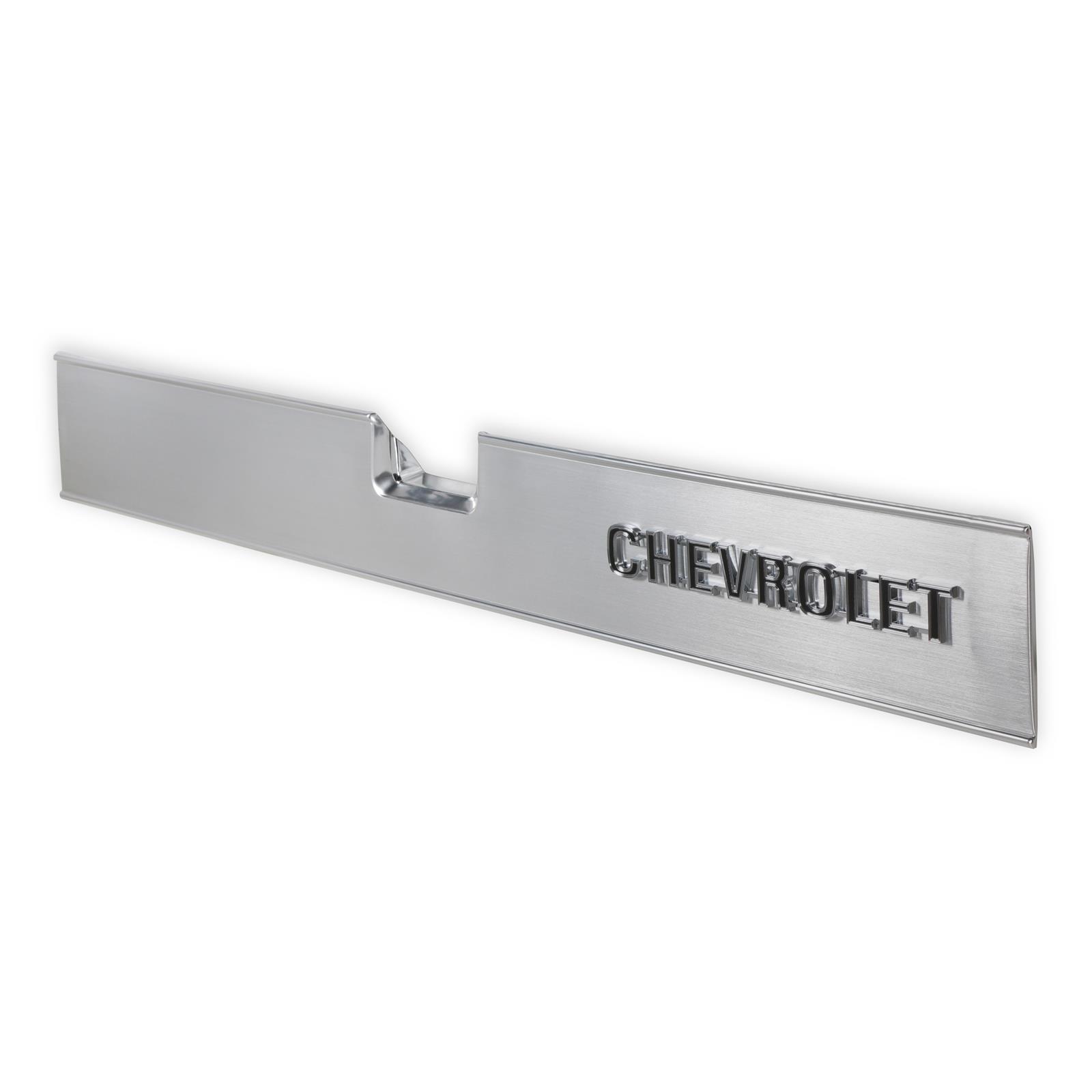 Brothers Trucks Tailgate Panels 04-534 Tail Gate Trim, 1973-1980 C/K Chevy Tail Gate Panel, Brushed Aluminum, Each thumbnail 3