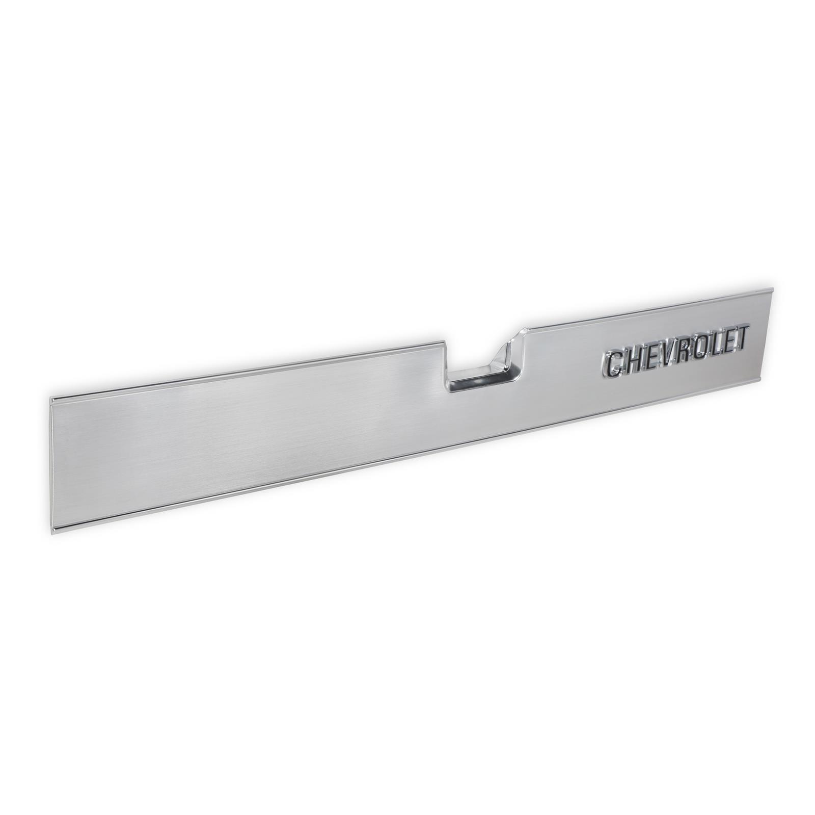 Brothers Trucks Tailgate Panels 04-534 Tail Gate Trim, 1973-1980 C/K Chevy Tail Gate Panel, Brushed Aluminum, Each thumbnail 6