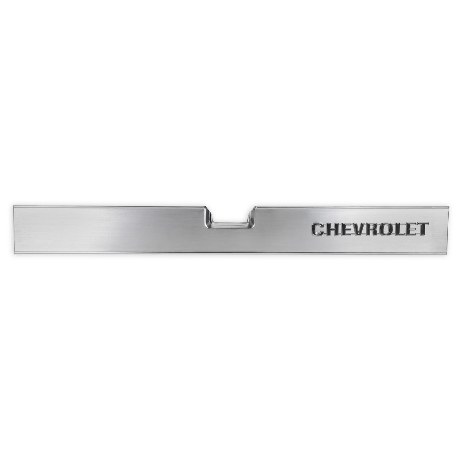 Brothers Trucks Tailgate Panels 04-534 Tail Gate Trim, 1973-1980 C/K Chevy Tail Gate Panel, Brushed Aluminum, Each thumbnail 5