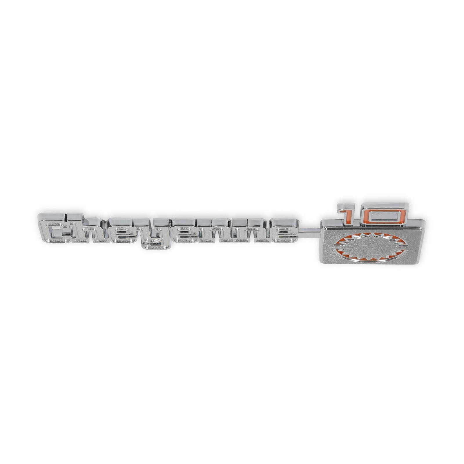 Brothers Trucks Emblems 04-539 Emblem, 1975-1980 C/K Cheyenne10 Fndr Emblm Pair thumbnail 6
