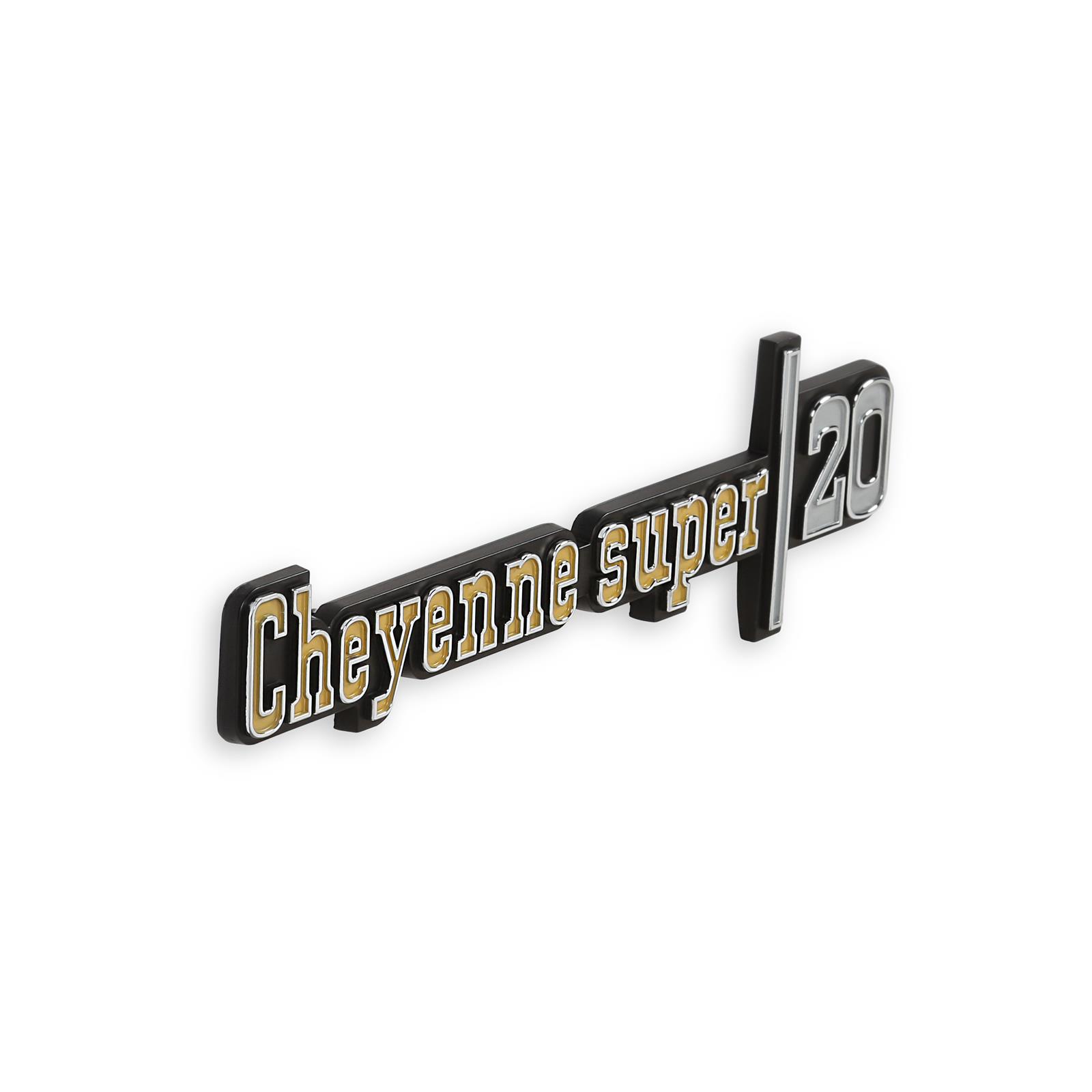Brothers Trucks Emblems 04-542 Emblems, Fender, Silver/Gold, Chevy, GMC, Pair thumbnail 3