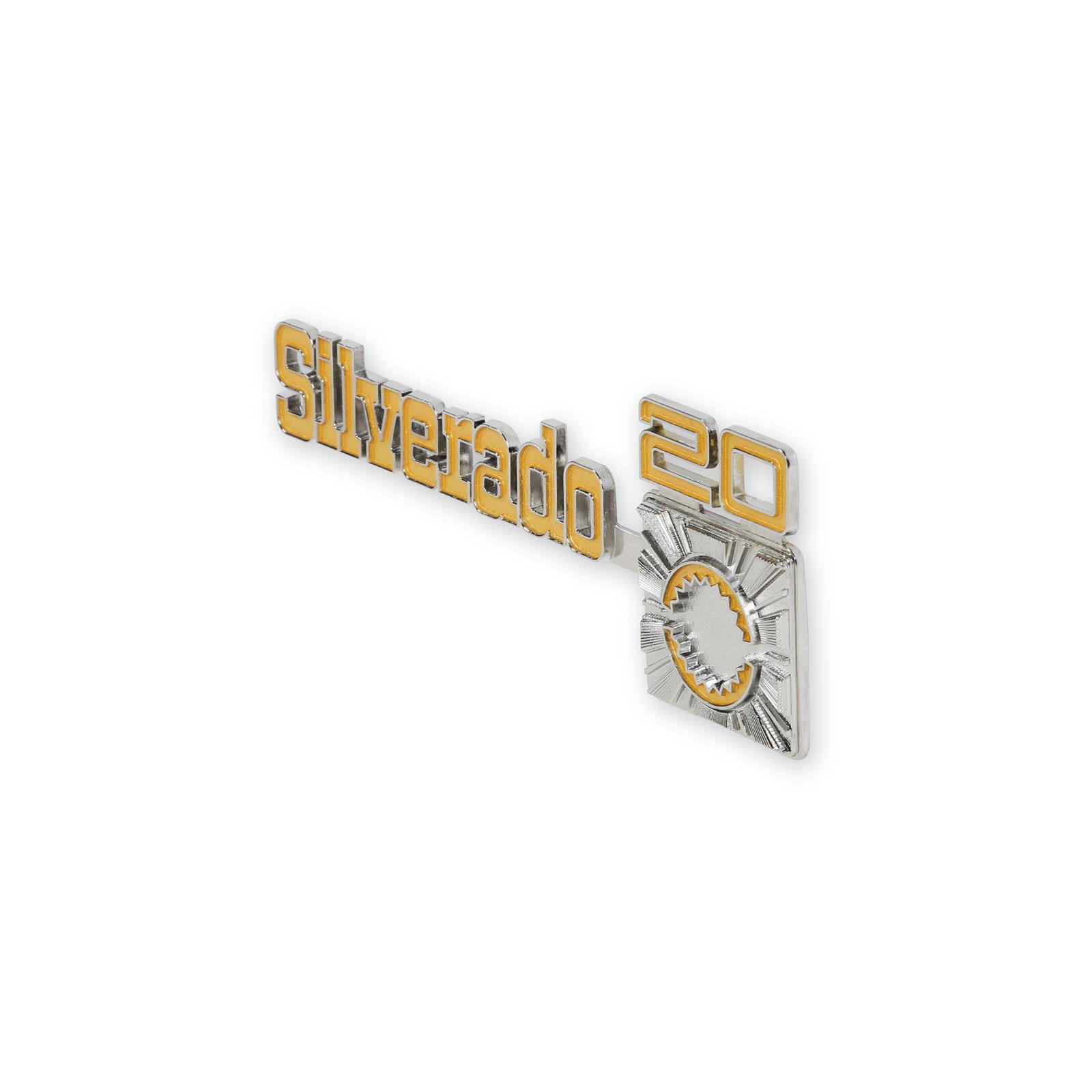 Brothers Trucks Emblems 04-545 Emblem, 1975-80 C/K Silverado C20 Fndr Emblem Pr thumbnail 5