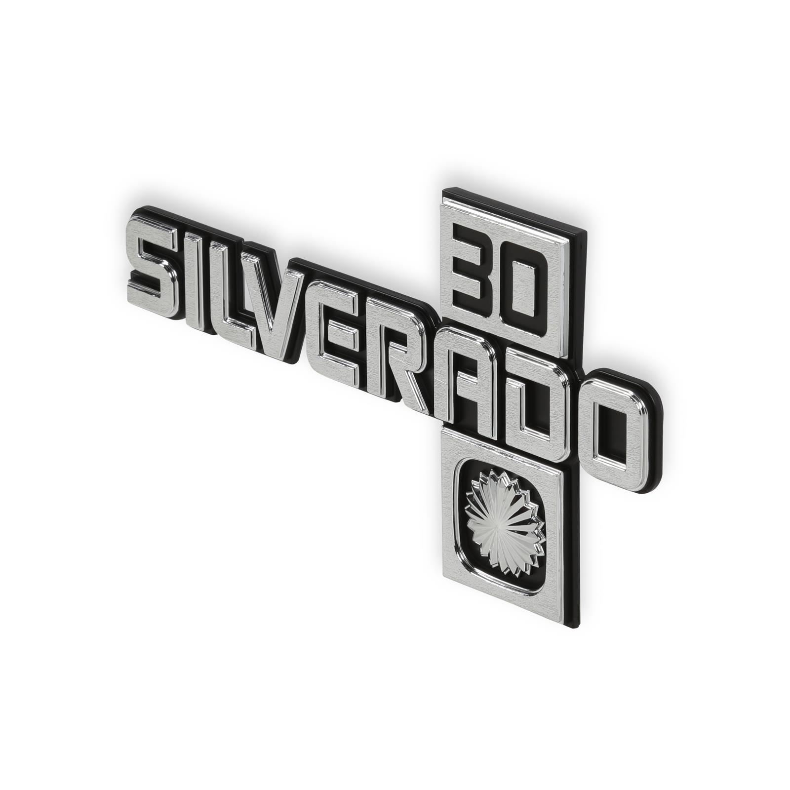 Brothers Trucks Emblems 04-554 Emblem, 1981-88 C/K Silverado 30 Fndr Emblem Pr thumbnail 3